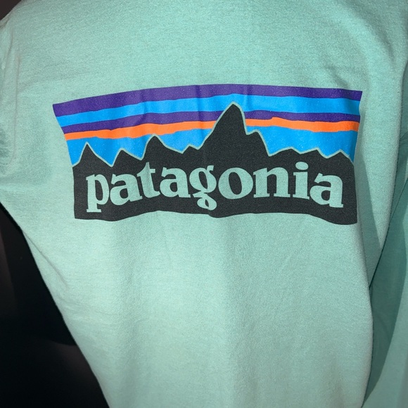 Patagonia Other - Patagonia Responsibili-Tee Long Sleeve Shirt Mint Green Size M